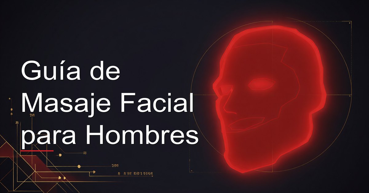 Guía de Masaje Facial para Hombres
