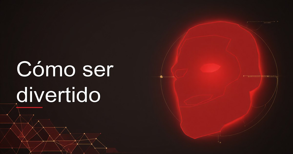 Cómo ser divertido