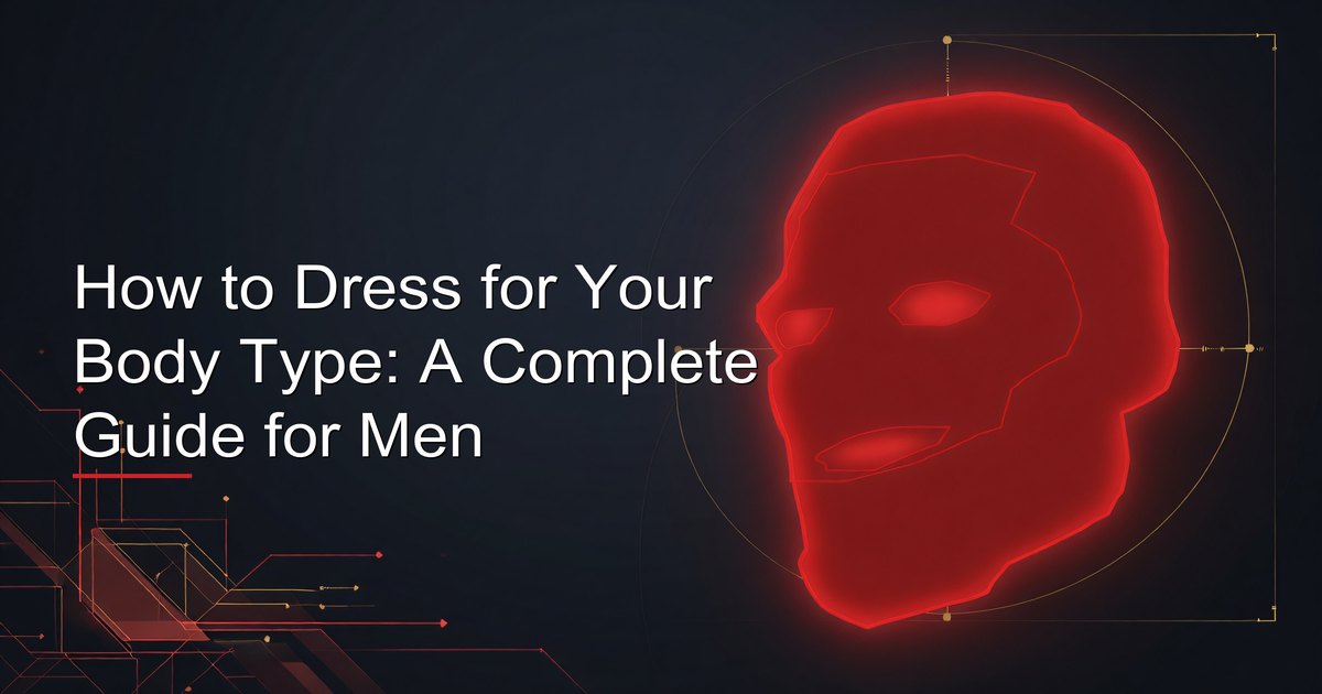 Cómo vestirte según tu tipo de cuerpo: guía completa para hombres
