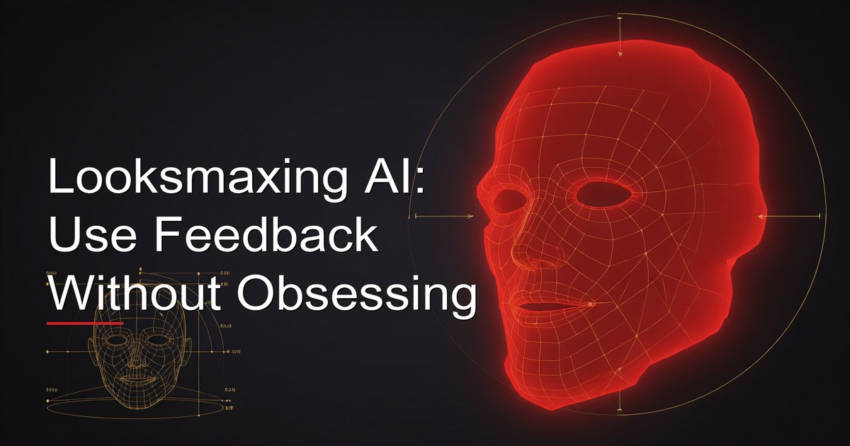 Looksmaxing AI: Usa el feedback sin obsesionarte