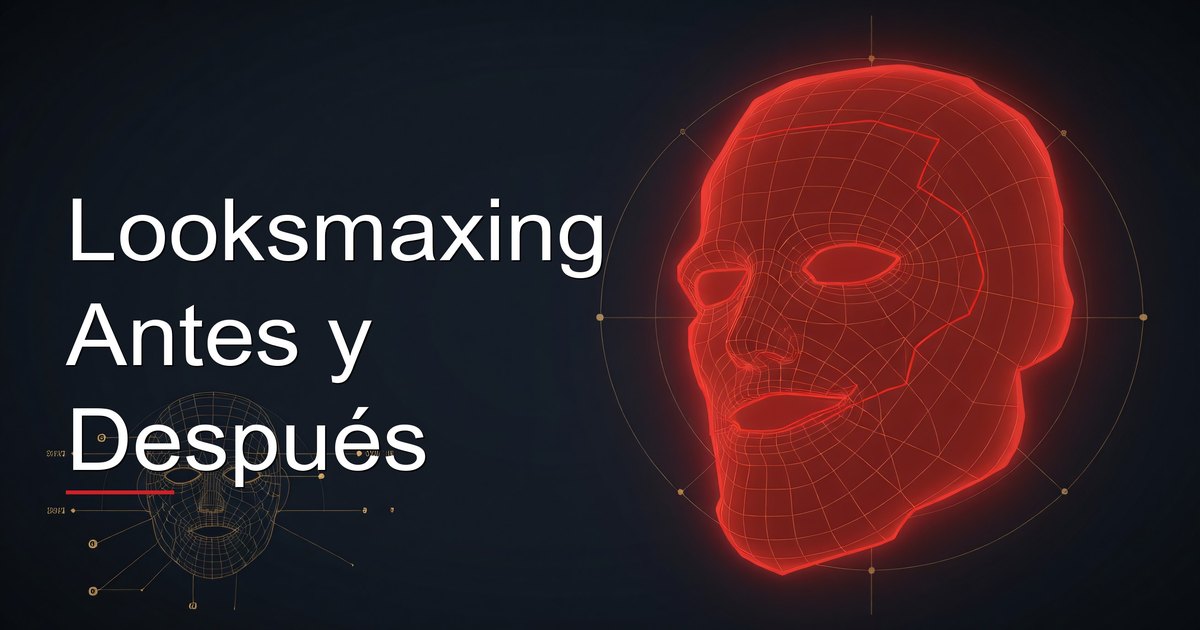 Looksmaxing Antes y Después