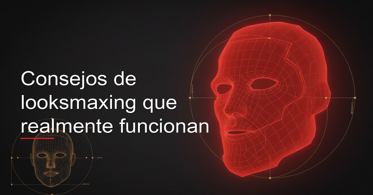 Consejos de looksmaxing que realmente funcionan