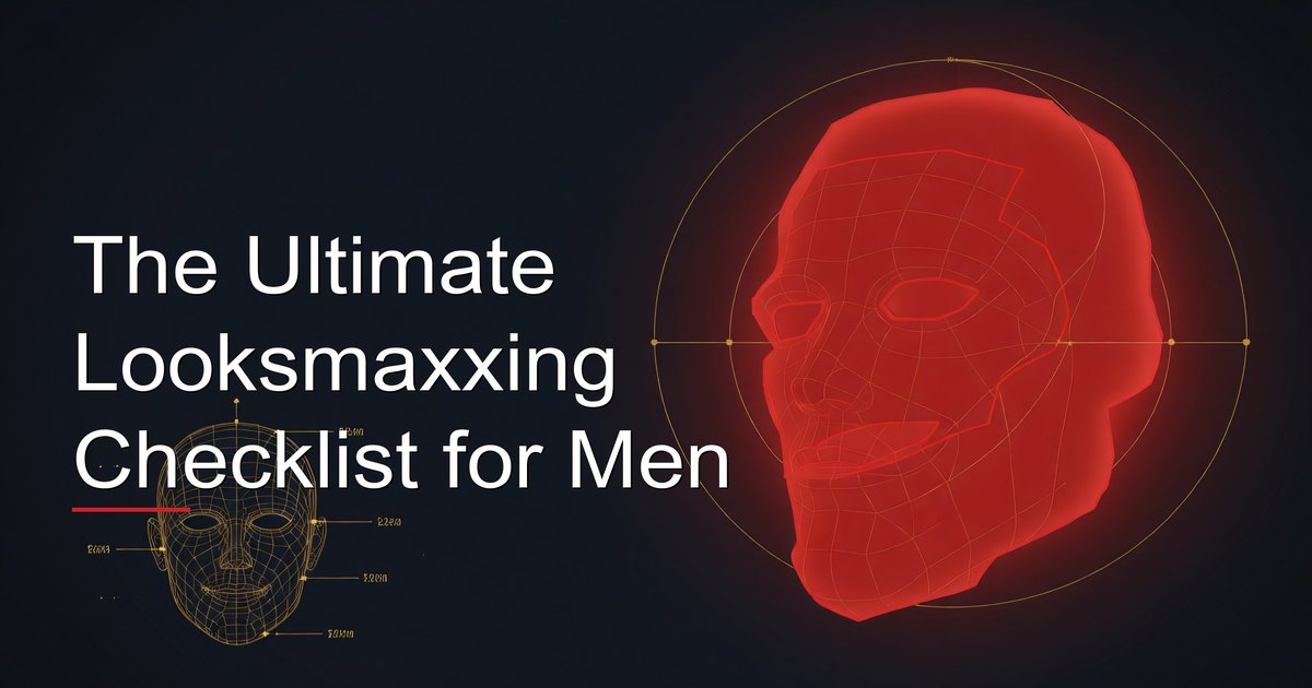 La Checklist de Looksmaxxing Definitiva para Hombres