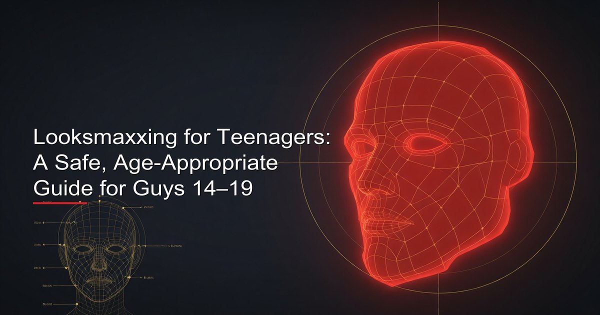 Looksmaxxing para adolescentes: una guía segura y apropiada para chicos de 14 a 19 años