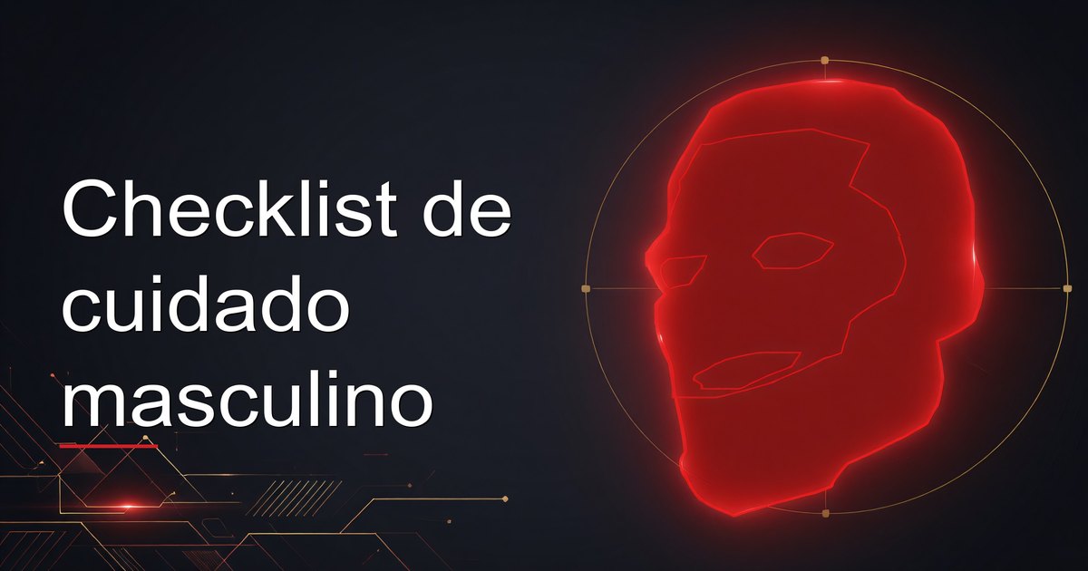 Checklist de cuidado masculino