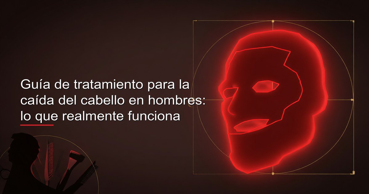 Opciones de tratamiento para la caída del cabello en hombres: minoxidil, finasterida, trasplantes y terapias comparadas
