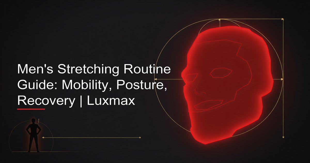 Men's Stretching Routine Guide: Mobility, Posture, Recovery | Luxmax