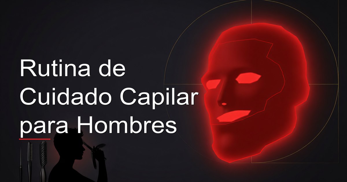 Rutina de Cuidado Capilar para Hombres