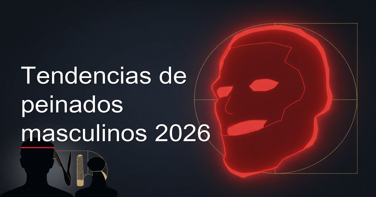 Tendencias de peinados masculinos 2026