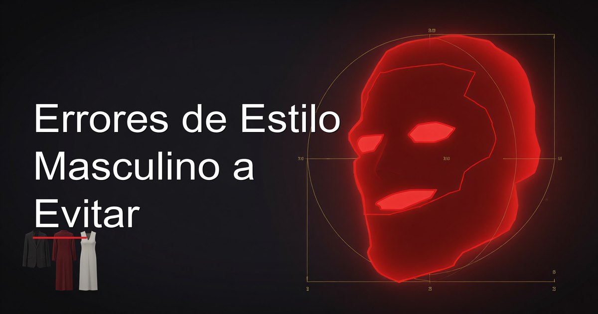 Errores de Estilo Masculino a Evitar