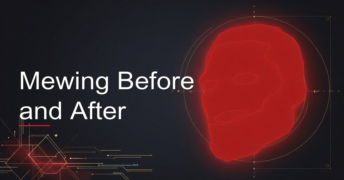 Mewing Antes y Después