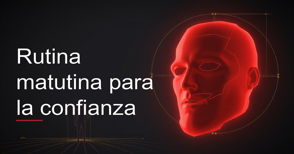 Rutina matutina para la confianza