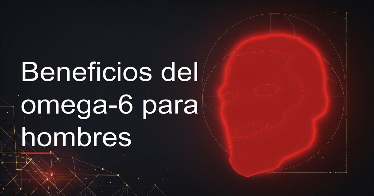 Beneficios del omega-6 para hombres
