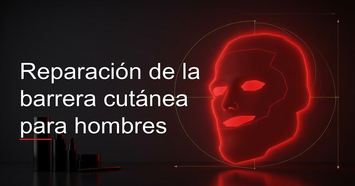 Reparación de la barrera cutánea para hombres