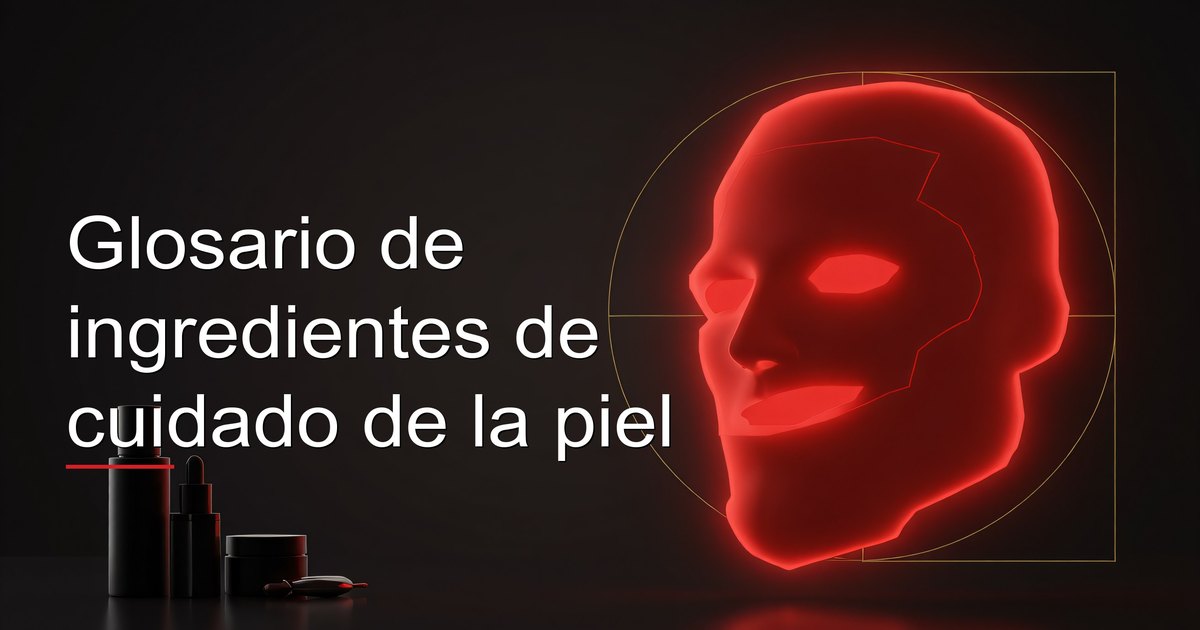 Glosario de ingredientes de cuidado de la piel