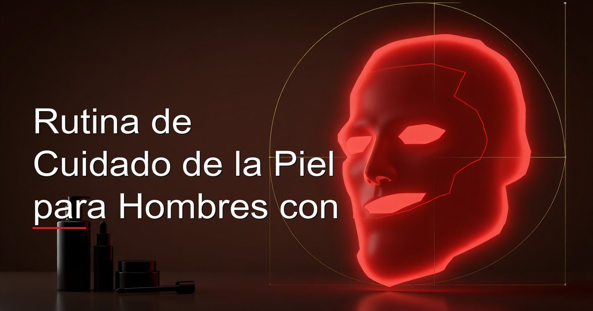 Rutina de Cuidado de la Piel para Hombres con Piel Seca