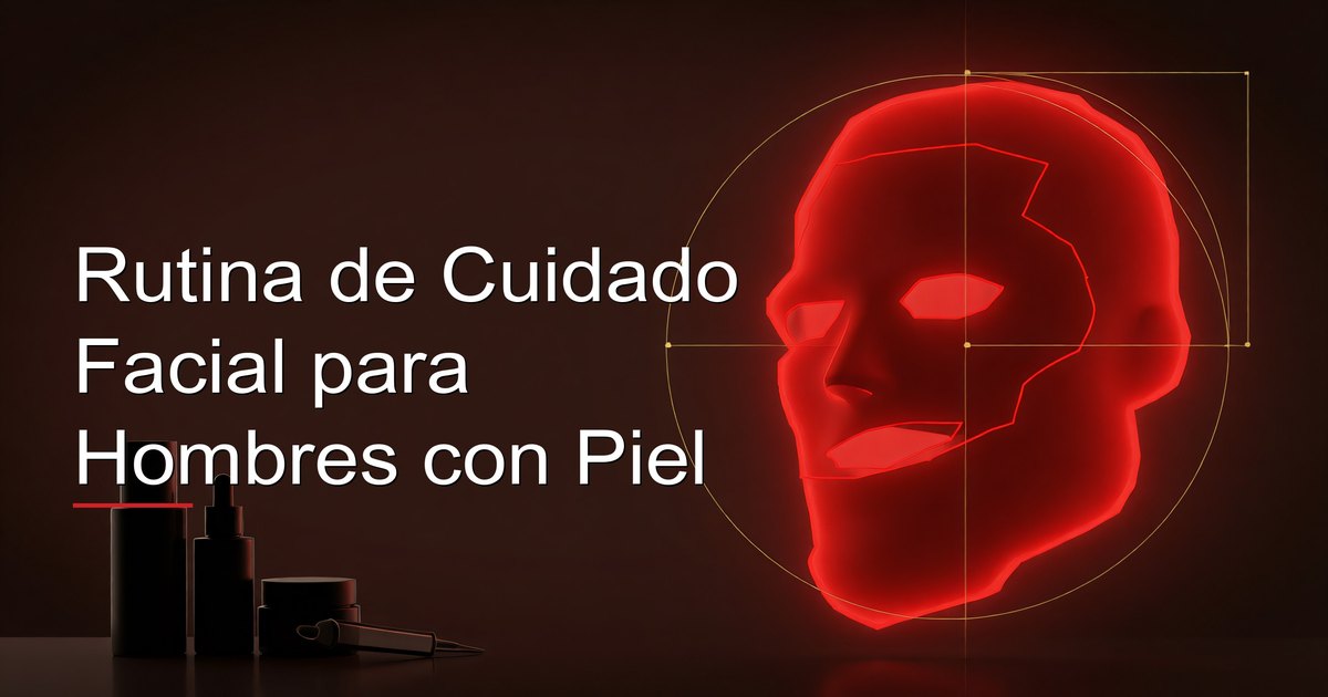 Rutina de Cuidado Facial para Hombres con Piel