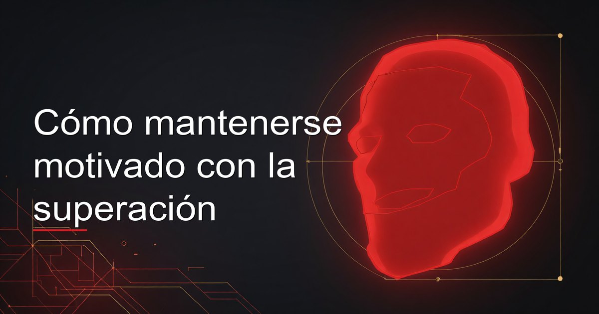 Cómo mantenerse motivado con la superación