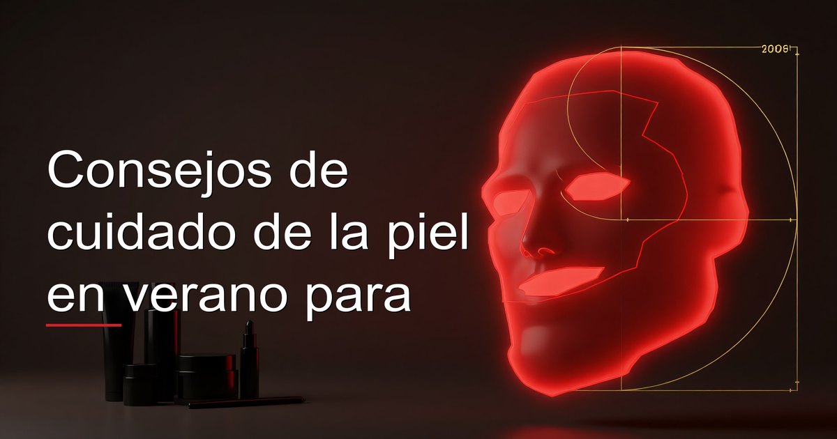 Consejos de cuidado de la piel en verano para hombres