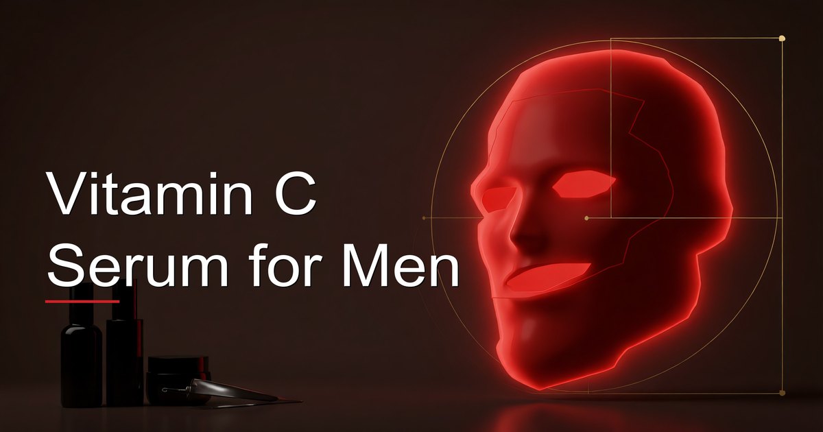 Sérum de Vitamina C para Hombres: Por Qué Lo Necesitas y Cómo Usarlo | LuxMax