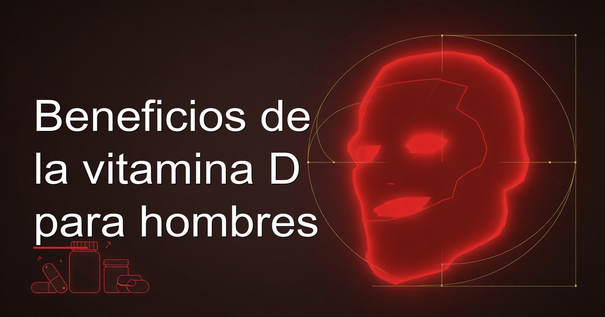 Beneficios de la vitamina D para hombres