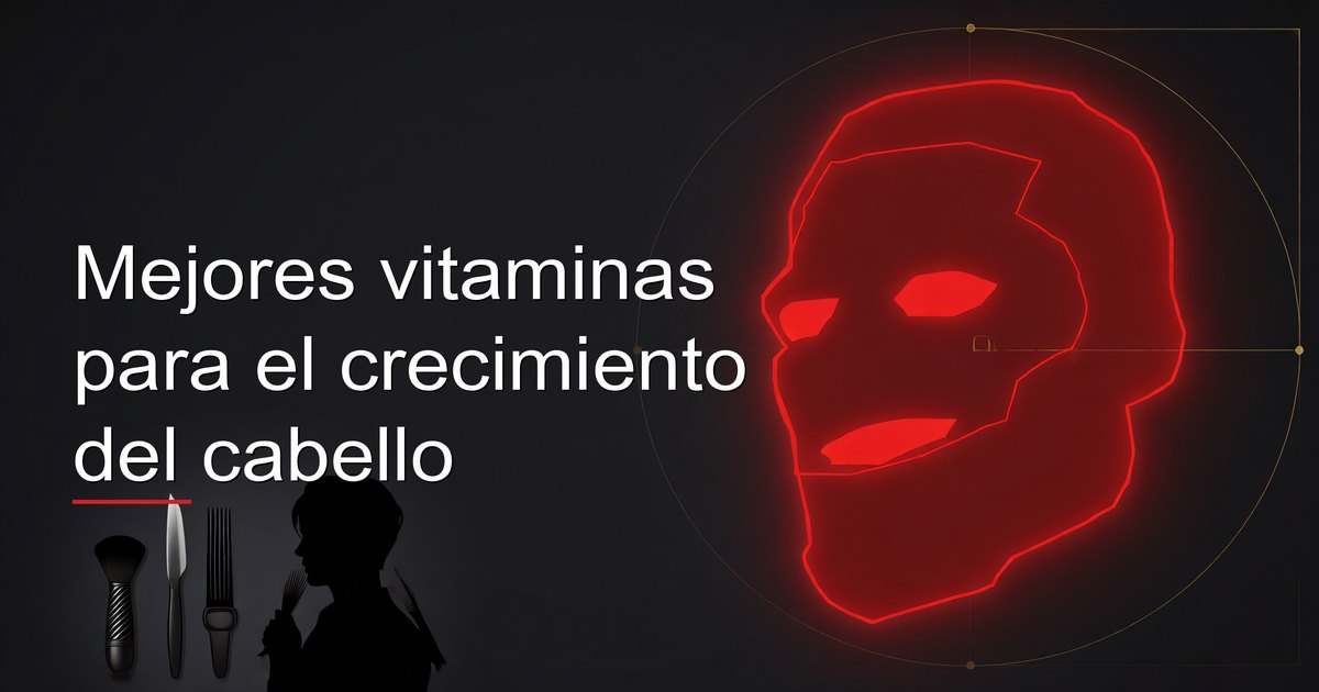 Mejores vitaminas para el crecimiento del cabello