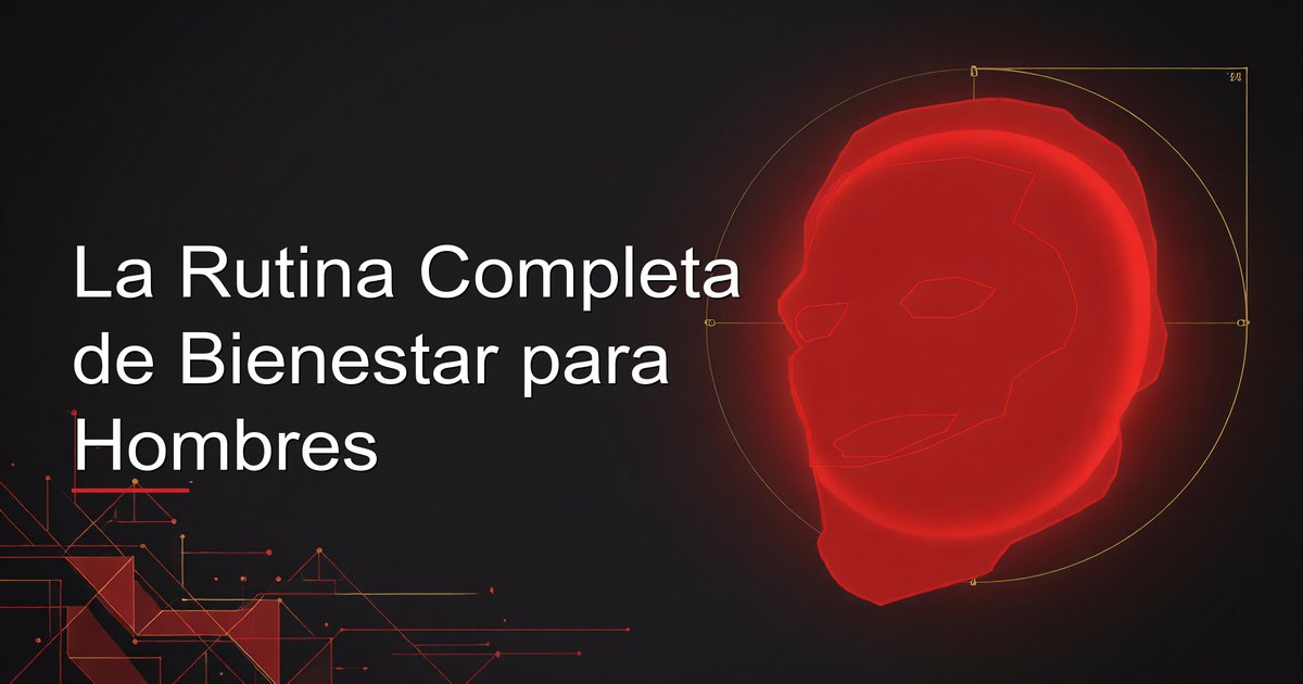 Hombre siguiendo una rutina de bienestar con ejercicio, nutrición y mindfulness