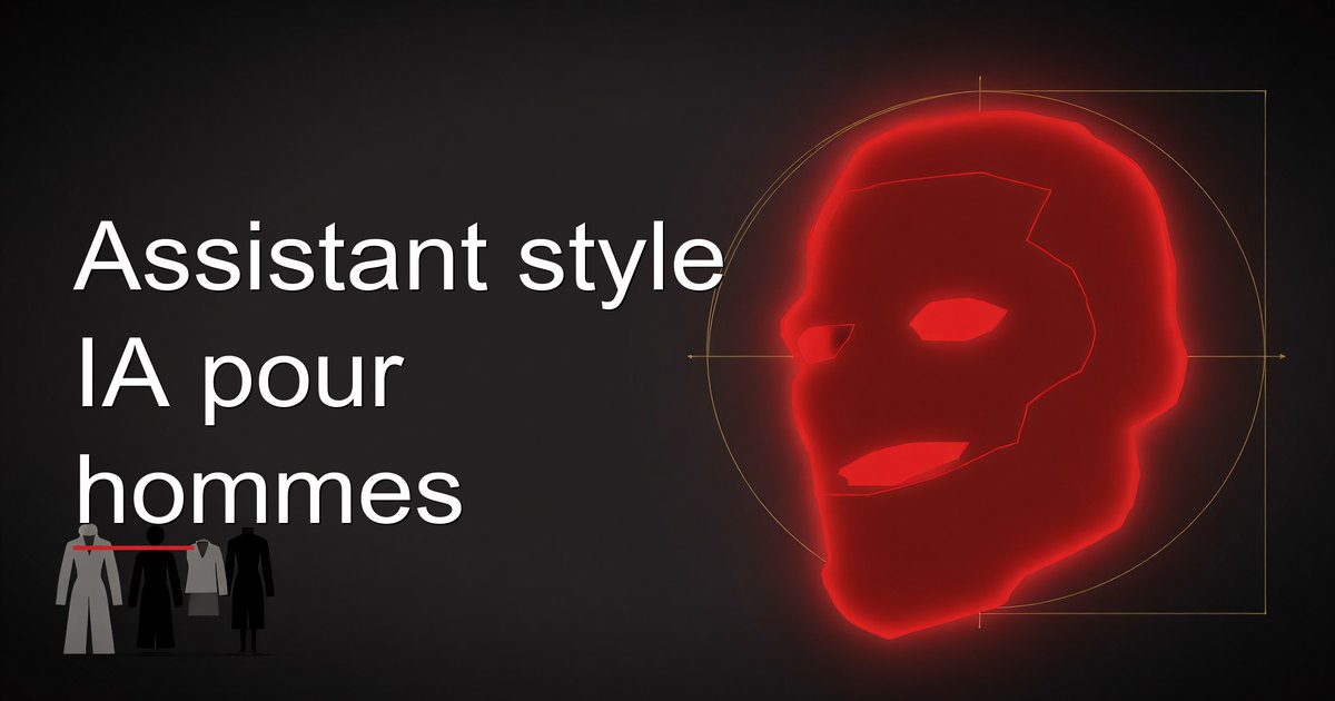 Assistant style IA pour hommes