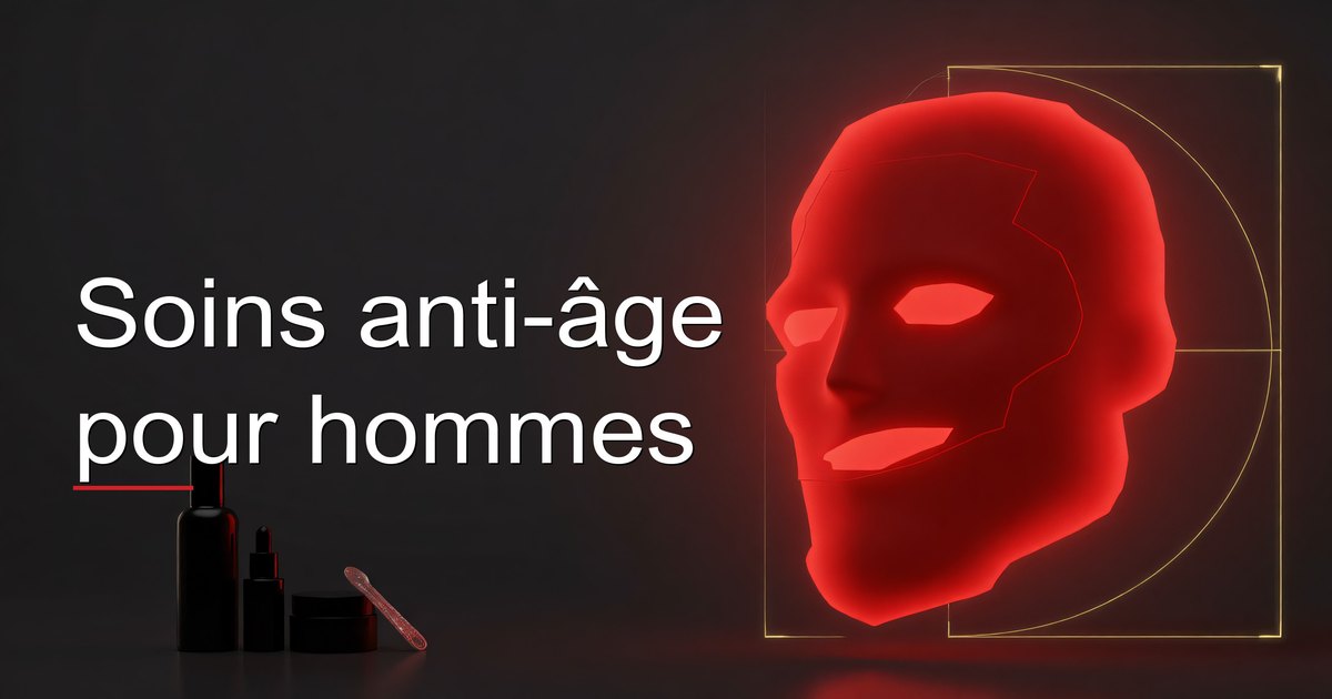 Soins anti-âge pour hommes