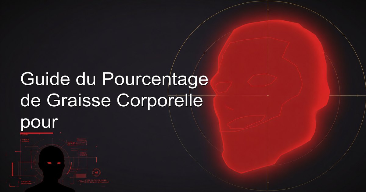 Guide du Pourcentage de Graisse Corporelle pour hommes : tableaux et plages