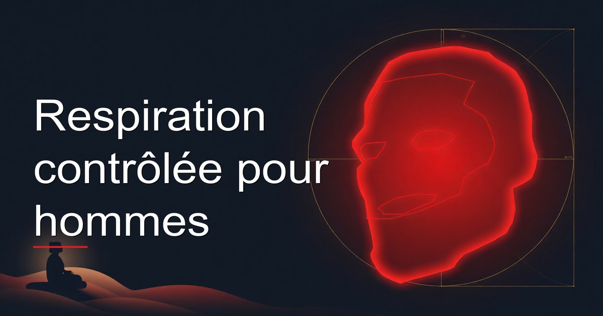 Respiration contrôlée pour hommes
