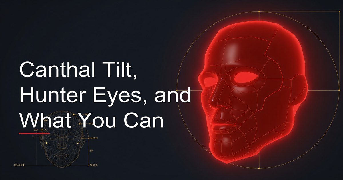 Canthal Tilt, Hunter Eyes, and What You Can