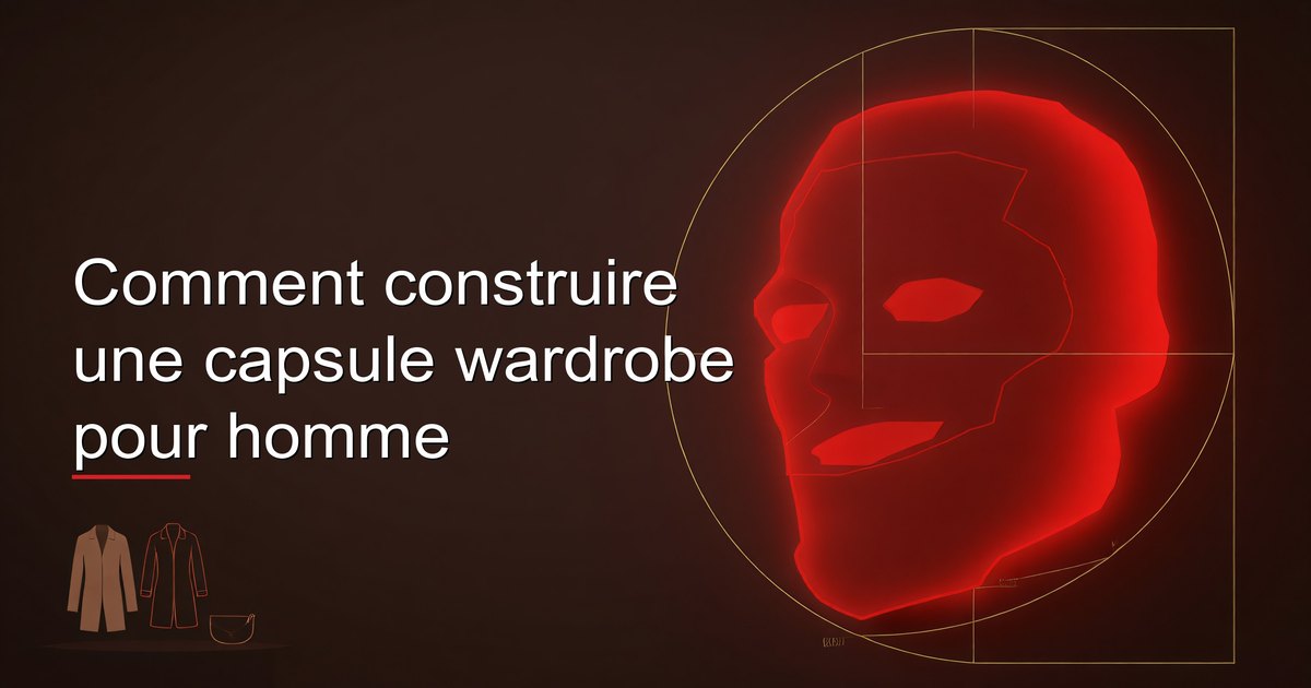 Comment construire une capsule wardrobe pour homme