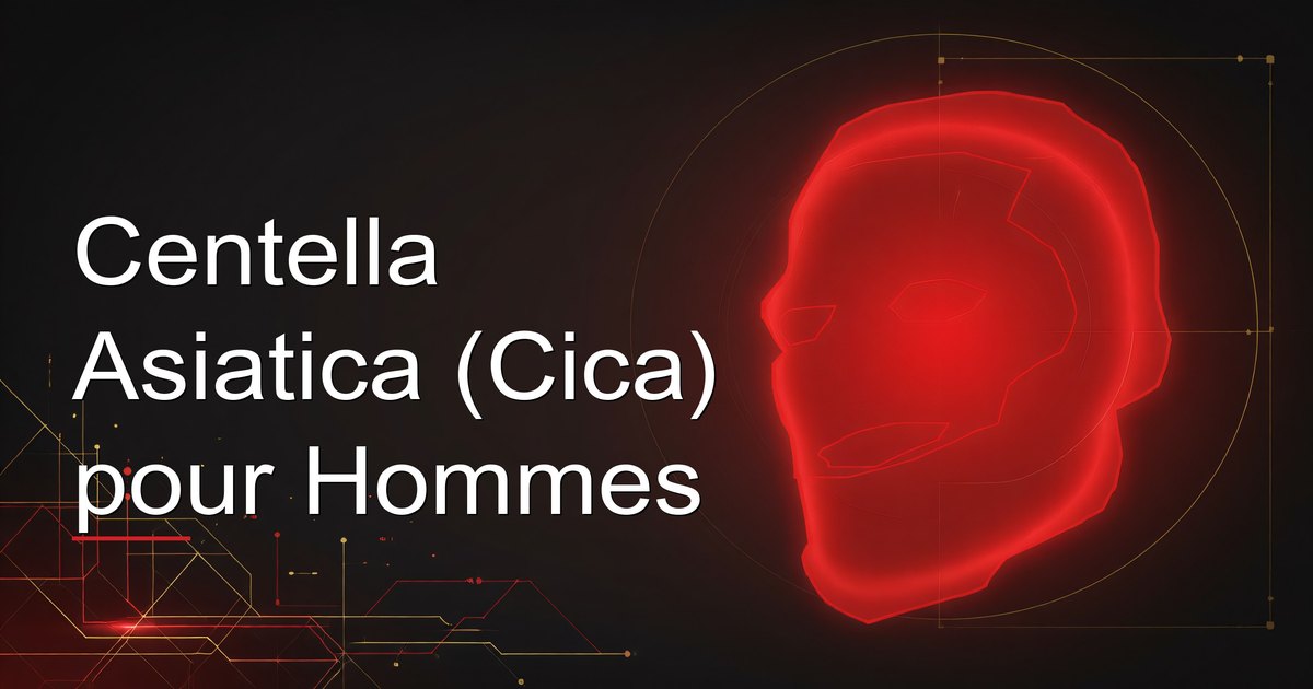 Centella Asiatica (Cica) pour Hommes