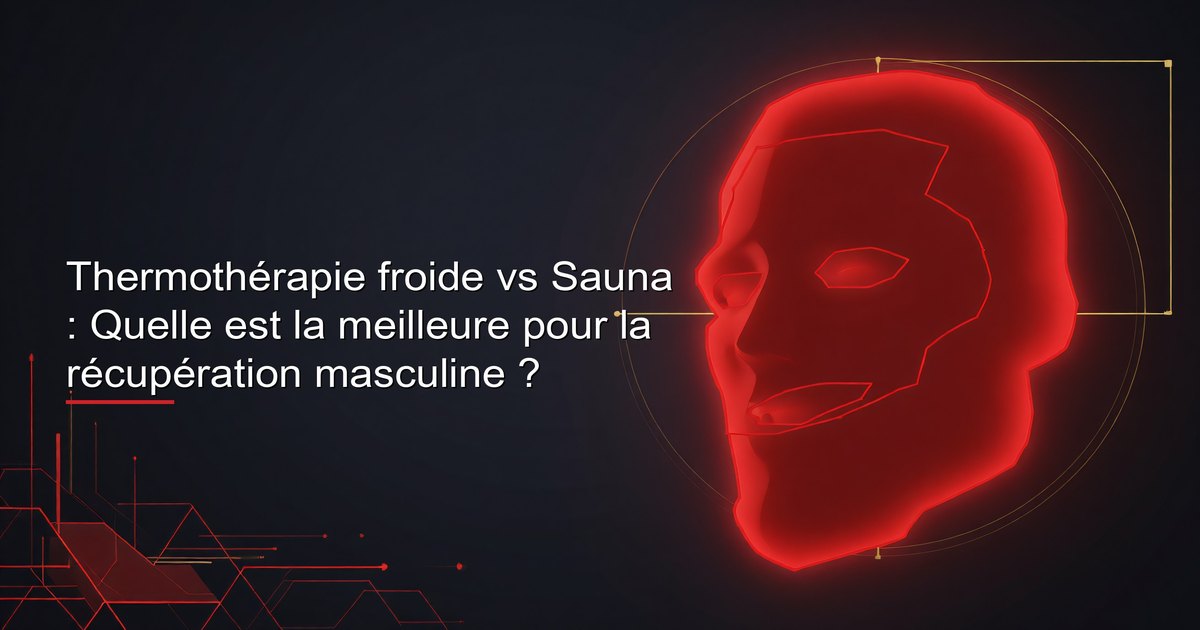 Homme comparant la baignoire froide et le sauna pour la récupération et les bienfaits pour la santé