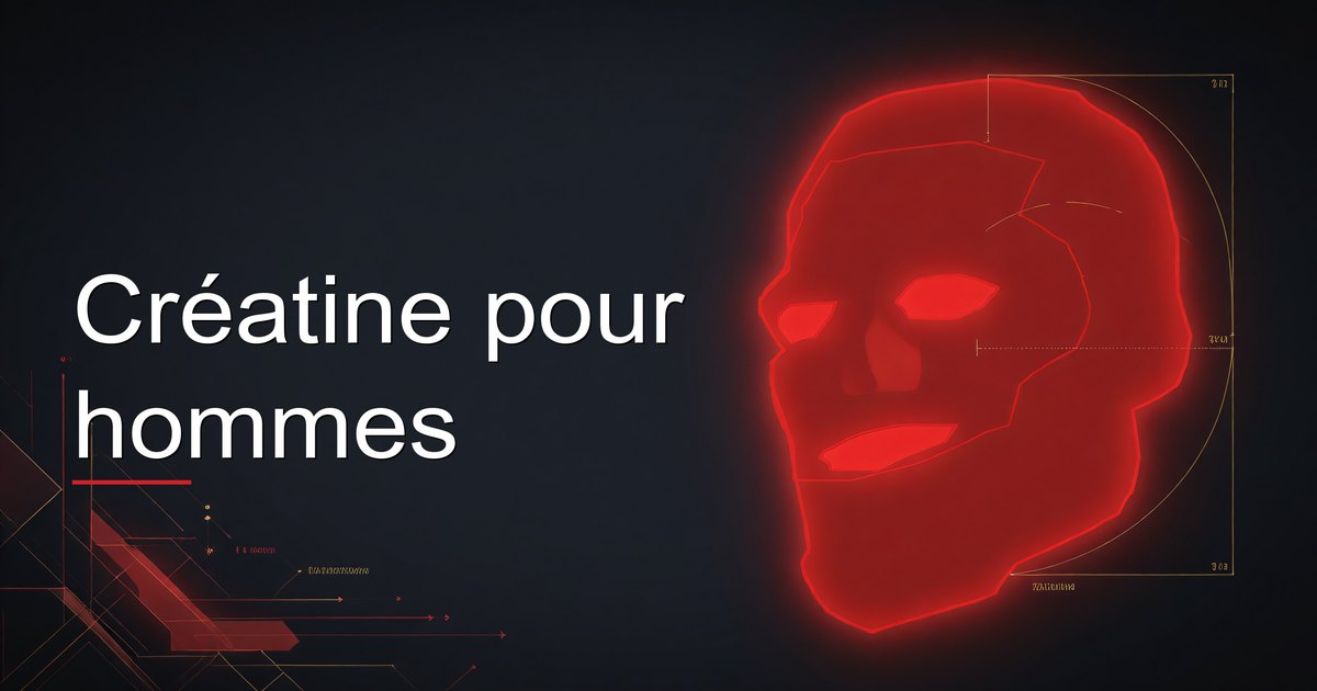 Créatine pour hommes