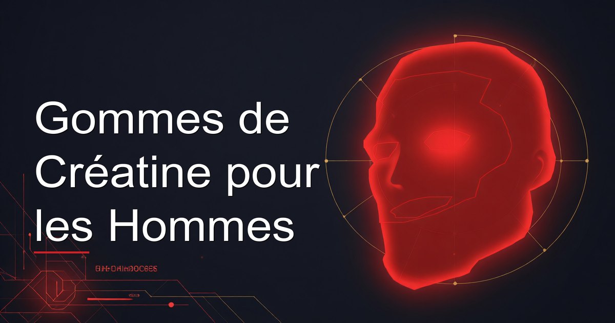 Gommes de Créatine pour les Hommes