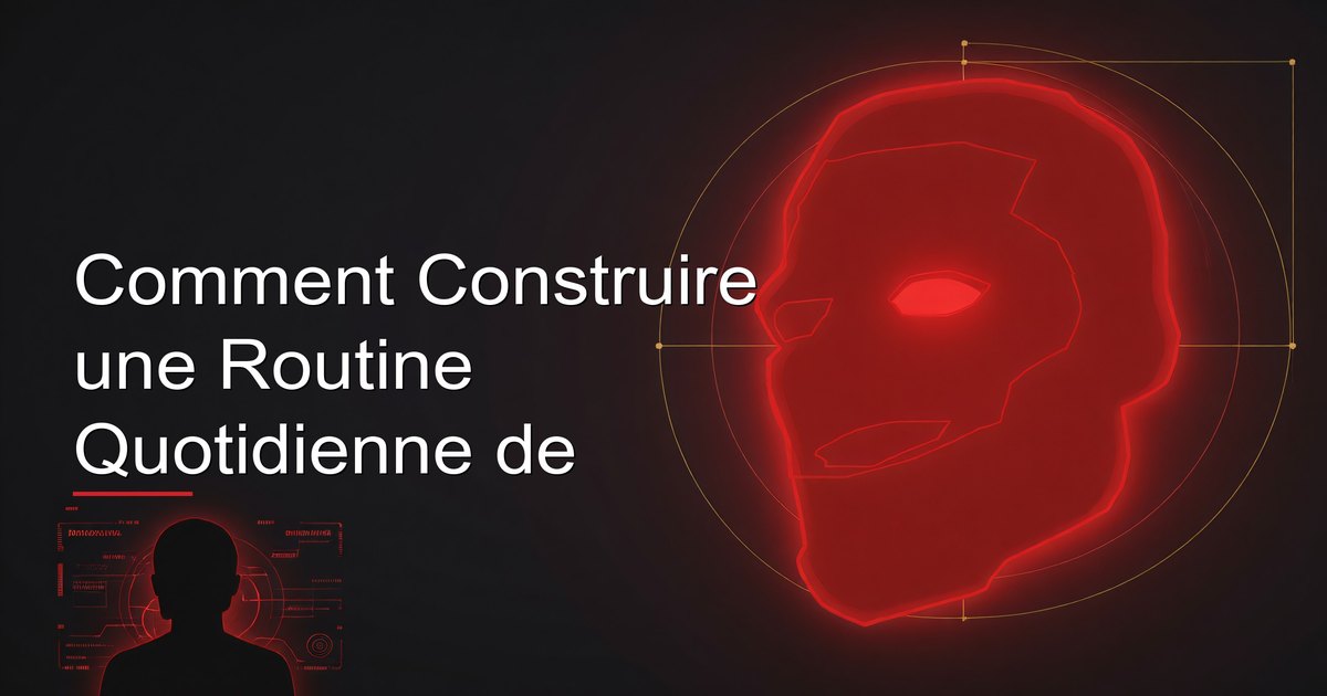 Comment Construire une Routine Quotidienne d'Amélioration de Soi qui Tient Vraiment