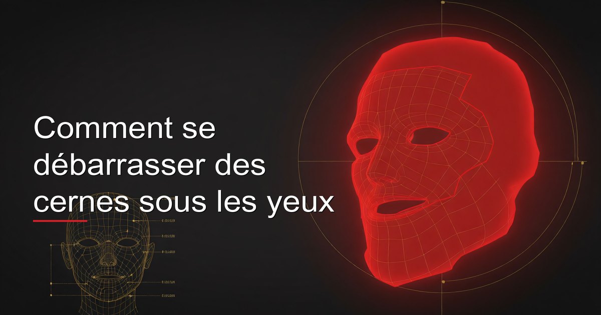 Comment se débarrasser des cernes sous les yeux