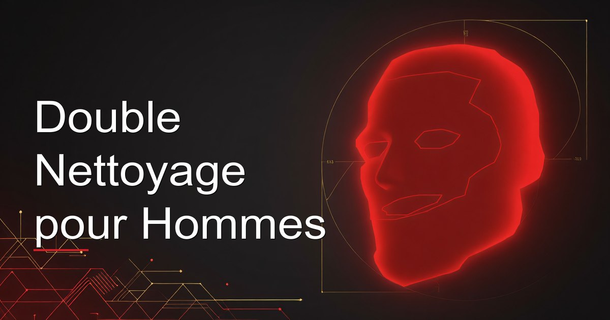 Double Nettoyage pour Hommes