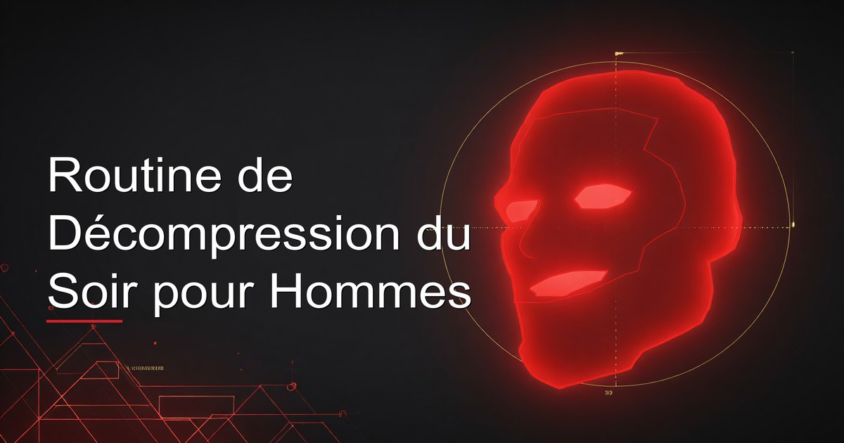 Routine de Décompression du Soir pour Hommes