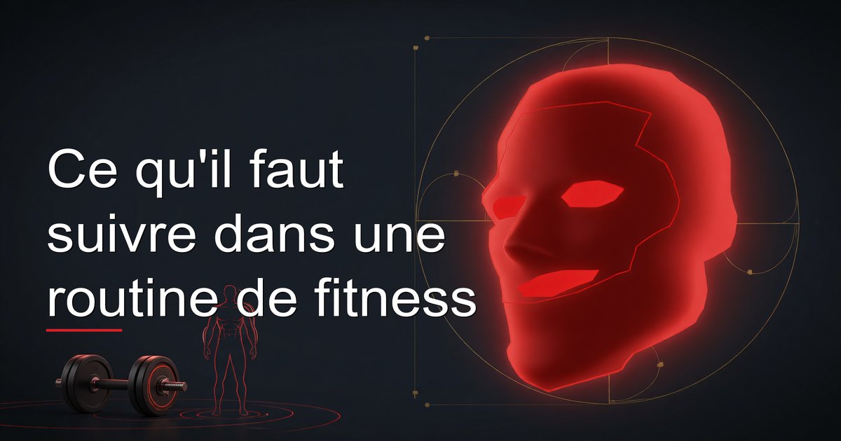 Ce qu'il faut suivre dans une routine de fitness