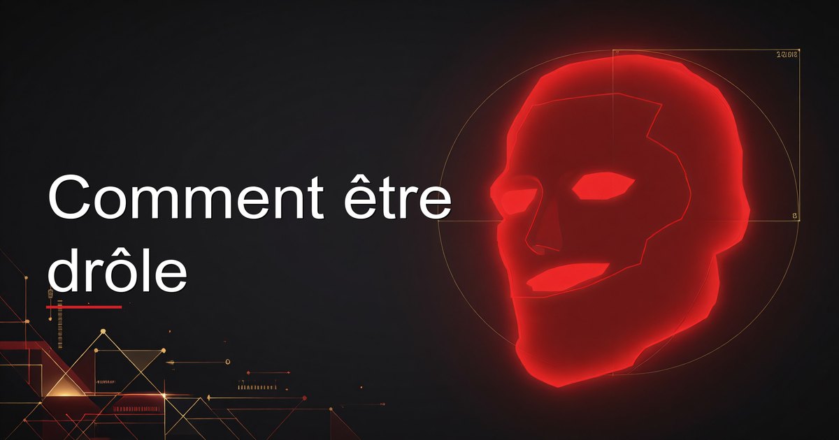 Comment être drôle