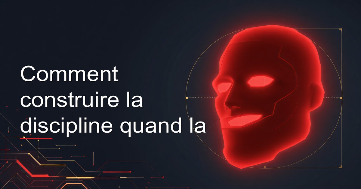 Comment construire la discipline quand la motivation retombe
