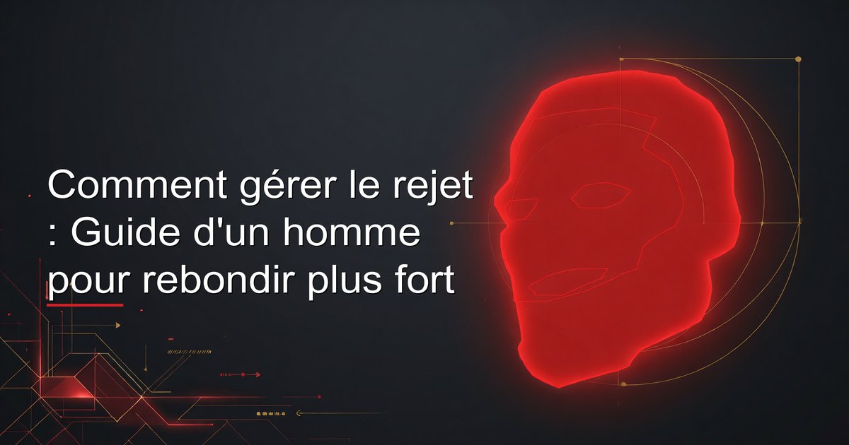 Comment gérer le rejet : Guide d'un homme pour rebondir plus fort