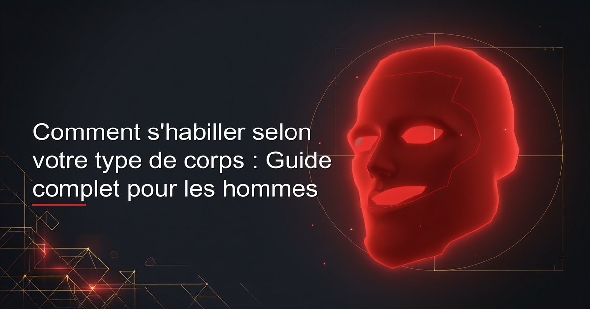 Comment s'habiller selon sa morphologie d'homme : guide complet avec les conseils et erreurs à éviter pour les carrures minces, athlétiques, en surpoids, grandes et petites