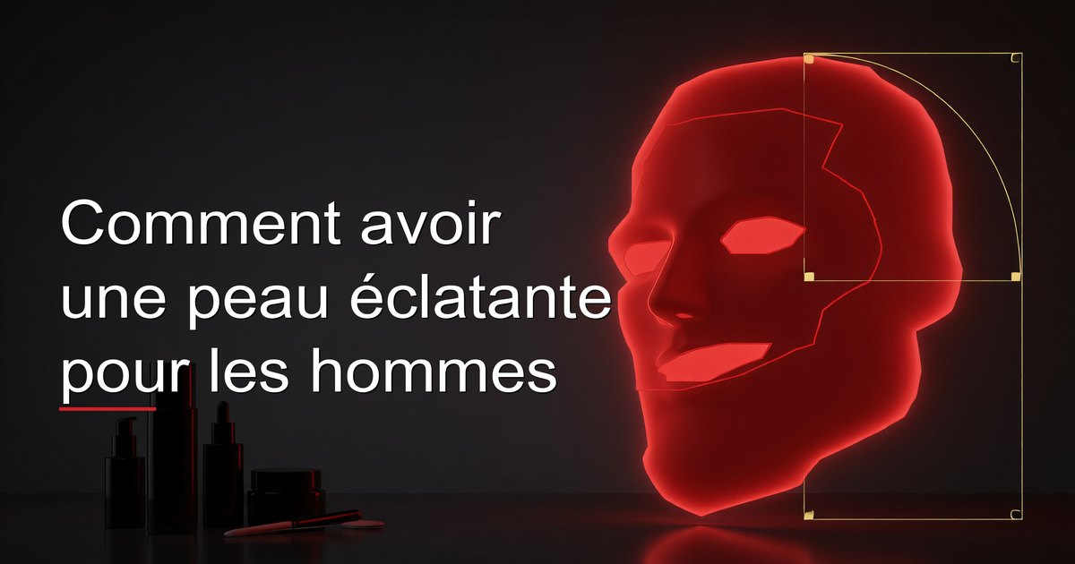 Comment avoir une peau éclatante pour les hommes