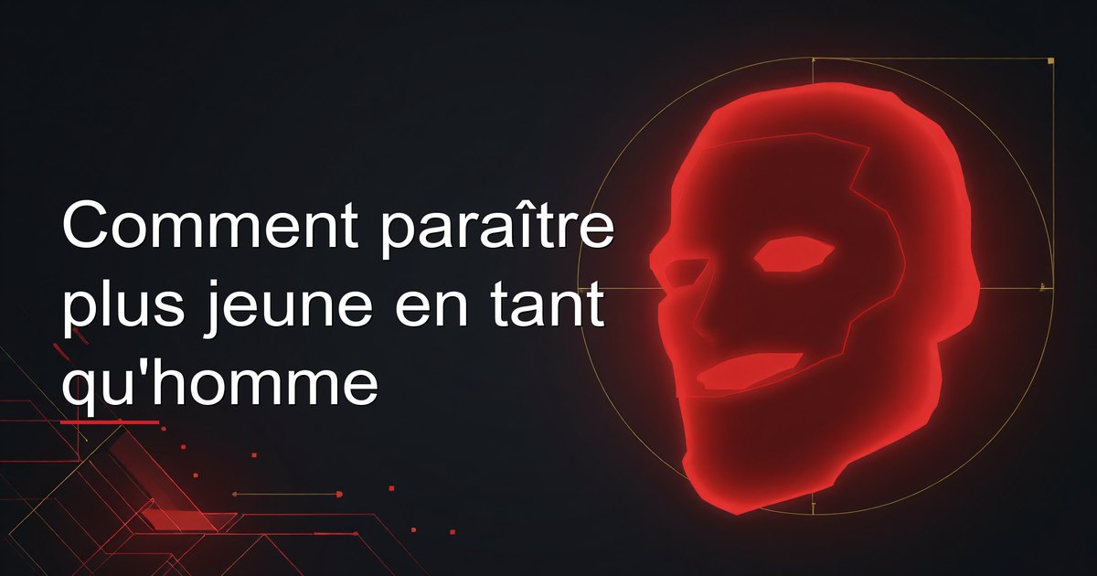 Comment paraître plus jeune en tant qu'homme