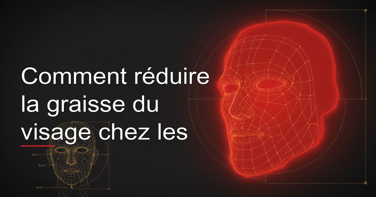 Comment réduire la graisse du visage chez les hommes