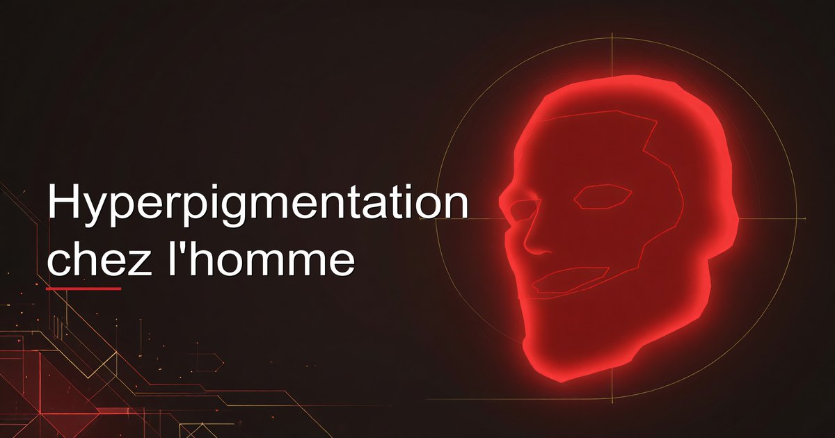 Hyperpigmentation chez l'homme